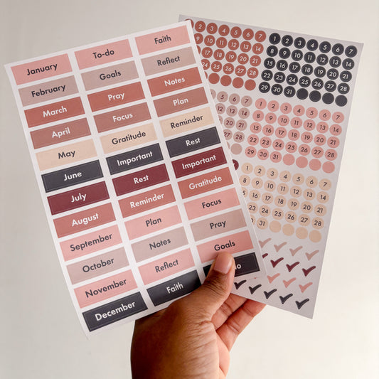 Purposeful Planner Stickers