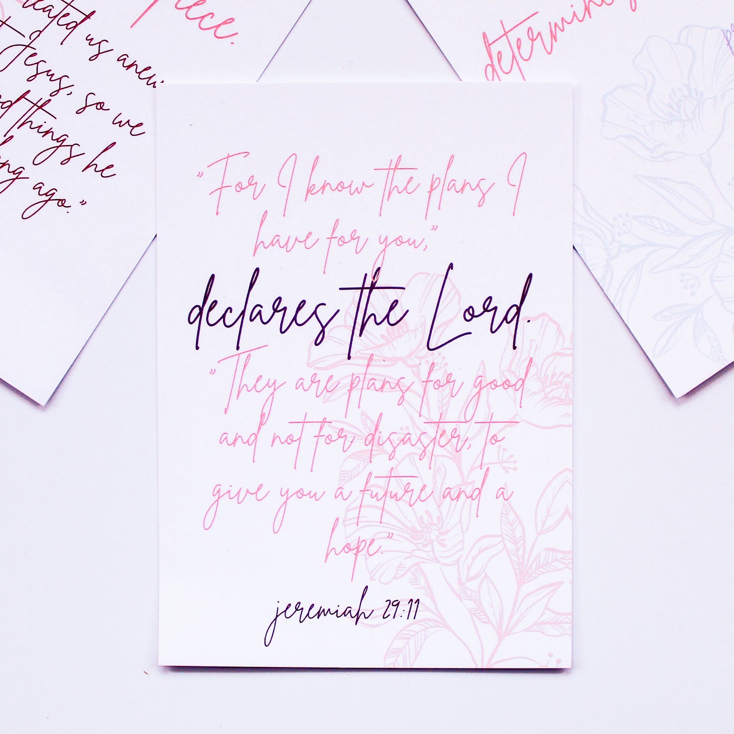 'God's Plan' Verse Cards | 3 Pack