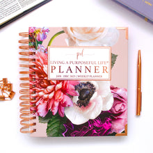 Load image into Gallery viewer, 2023 Christian Planner | Goal Setting &amp; Devotional Planner | Beautiful Blossoms
